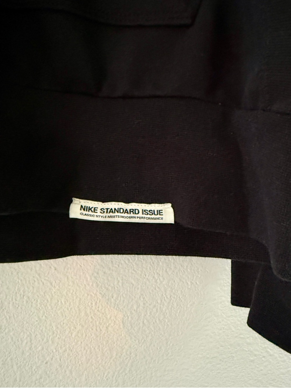 LIKE NEW Nike Dri-Fit Standard Issue Hoodie Sweatshirt Black Men’s Large Tall LT - Picture 7 of 15